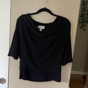 Joseph Ribkoff shoulder-less blouse